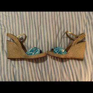 Florence Broadhurst for Kate Spade Espadrilles Wedges